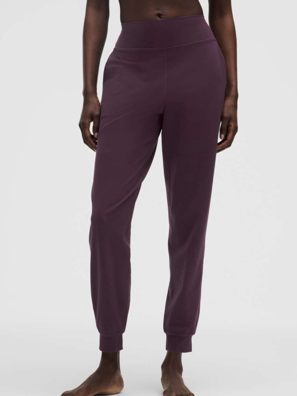 Lululemon Align High Rise Jogger *Regular Updated, Black Plum, Size 6